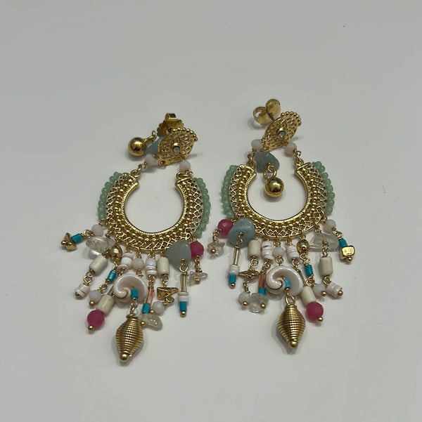 EMILY "gypsy" post dangles earrings