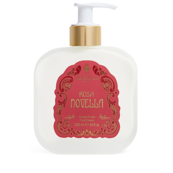 Body Cream Rosa Novella Glass