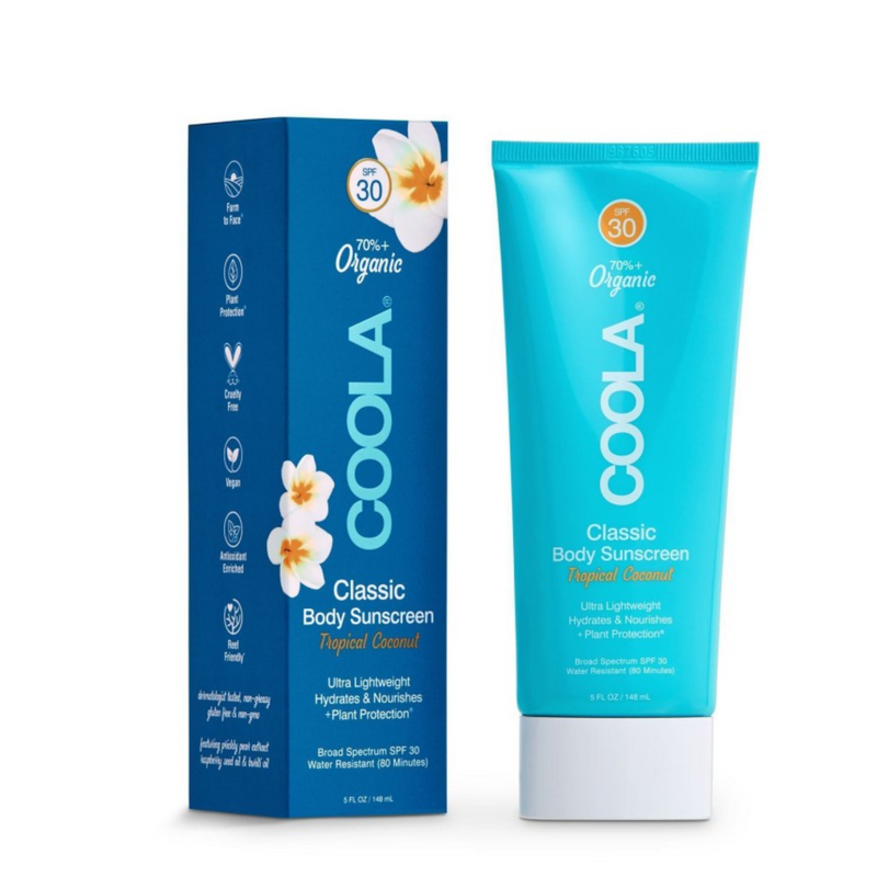 CLASSIC BODY SUNSCREEN TROPICAL COCONUT SPF30