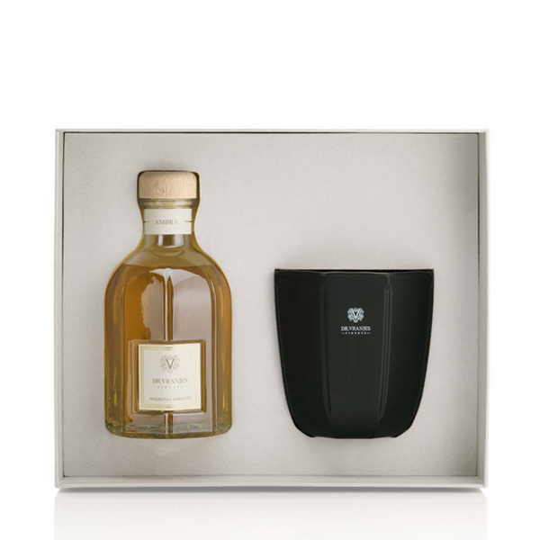 Gift Box Ambra 100ml and Candle 80gr